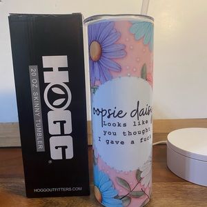 20 oz Tumbler - New with box, lid and wrapped straw.